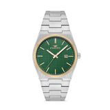 Ferro Quartz Çelik Gri Yeşil Kadran 3 ATM 40 mm Erkek Kol Saati