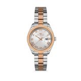 Ferro Quartz Çelik Rose/Gri 33 mm Kadın Kol Saati