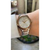 Ferro Quartz Çelik Rose/gri 34 mm Kadın Kol Saati - Rose - Gri