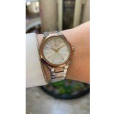 Ferro Quartz Çelik Rose/Gri 34 Mm Kadın Kol Saati
