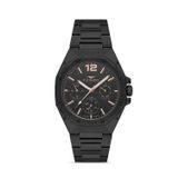 Ferro Quartz Çelik Siyah 42 mm Erkek Kol Saati