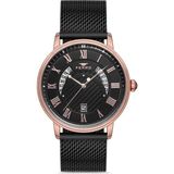 Ferro Siyah Hasır Kordon Erkek Kol Saati F11050C-1117-R F11050C-1117-R - Renkli