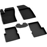 Ferrous Fiat Albea 2002-2012 4d Havuzlu Kauçuk Paspas Bmy - Siyah