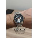 Ferrucci Erkek Kol Saati - Gümüş - Rose Gold