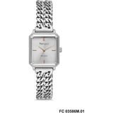 Ferrucci FC03586M.01 Gümüş Renk Bileklik Model Köşeli 24 mm Kadın Kol Saati - Gri
