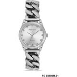 Ferrucci FC03599M.01 Gümüş Renk Bileklik Model 30 mm Kadın Kol Saati - Gri