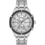 Ferrucci Gümüş Çelik Kordon Erkek Kol Saati L03452M.04 - Beyaz - Gümüş