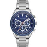Ferrucci Gümüş Çelik Kordon Erkek Kol Saati L03616M.05 - Lacivert - Gümüş