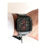 Ferrucci Kare Kadran Siyah Renk Fonksiyonları Aktif Takvimli 45mm Kasa Çap Erkek Kol Saati