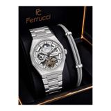 Ferrucci Otomatik Ve Kurmalı Güneş Ve Mehtap Kadranlı 2 Yıl Garantili Erkek Kol Saati Bfc.m3558.s1