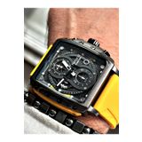 Ferrucci Sarı Renk Fonksiyonlar Aktif Spor Erkek Kol Saati + BİLEKLİK HEDİYELİ
