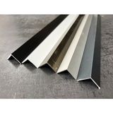 Fersan Aksesuar Alüminyum L Köşebent Paslanmaz L Profil 100 cm - 2 X 2 CM - Bronz