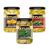 Fersan Biber Turşusu 370 Cc 3 Lü Karma Paket / Biberiye - Yakan Biber - Jalapeno