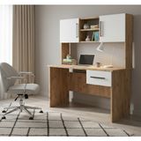 Ferza Mobilya Ferwood Ofis & Genç & Yetişkin Çalışma Masası - 1. Sınıf Mdf 90 cm - Atlantik Çam Beyaz