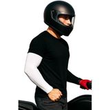 Ferzin Motosiklet Bisiklet Rüzgarlık, Güneşlik Kolluk Koruyucu Beyaz