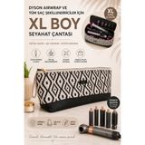 Ferzin Saç Bakım Malzemesi Çantası XL Boy Seyahat Çantası – Saç Şekillendirici Taşıma, Düzenleme Ve Makyaj Çantası – Geniş Hacimli Organizer