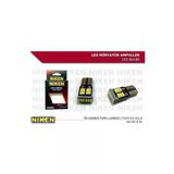 Fesan Niken T10 Beyaz Dipsiz Led Ampul W5w 18 Ledli 12V-5W Canbus