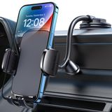 FESIYOYE Araba için Telefon Tutacağı [15,7 cm Esnek Kol] Ön Cam Gösterge Paneli için Cep Telefonu Tutacağı [Yıkanabilir Güçlü ] Otomotiv Aksesuarları Araba Montajı iPhone Android Akıllı Telefon