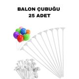 FESTİLO Balon Çubuğu 25 Adet