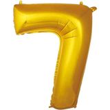 Festilo Folyo Rakam Balon Gold Renk 100 cm Helyum Uyumlu - 7