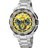 Festina F20724/4 Chrono Bike Quartz Çelik Gri Sarı Kadran 20 Atm 46 mm Erkek Kol Saati - tek ebat