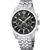 Festina F20742/3 Quartz Çelik Gri Siyah 10 Atm 44 Mm Erkek Kol Saati