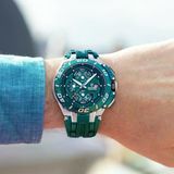Festina F20755/3 Chrono Bike Quartz Kauçuk Yeşil 47 Mm Erkek Kol Saati
