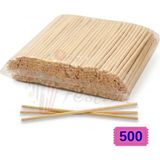 Festiva 500 Adet Osmanlı Macunu Çubuğu - Bambu Çubuk Doğal Renkli Kullan At Ürünler