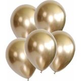 Festivall Krom Gold Balon 5'li - Altın