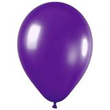 Festivall Metalik Mor Balon 10'lu Paket - 10 Adet