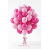 FESTİVALOON 20’li Pembe Fuşya Balon Seti 11 İnç Doğum Günü Bride Parti Süsü Dekorasyon Balonu