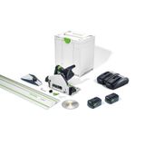 Festool Tsc 55 Şarjlı + Klavuzlu Akulu Sunta Kesme Makinası 577391