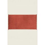Fesun%100 Pamuk Ayak Havlusu - Kiremit 70x130, 790 Gr