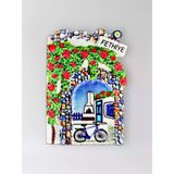Fethiye Polyester Kabartmalı Magnet 5,5 X 7 Cm Dekoratif Hediyelik Buzdolabı Süsü (Kod:1548)