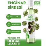 Fethiyeden Gelsin Doğal Fermente Katkısız ve Organik Enginar Sirkesi 500ML - 500 ml
