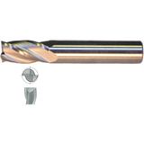 Fett 16 mm Mastercut Standart Sert Metal 2 Ağızlı Karbür Parmak Frezesi - -
