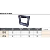 Fett 250x37mm Pld Hassas Kare Su Terazisi