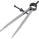 Fett 75 mm Iç Çap Yaylı Düz Pergel - -