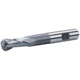 Fett DIN1835 18x32 mm ZPS Hss Co8 2 Ağızlı Uzun Küresel Parmak Freze