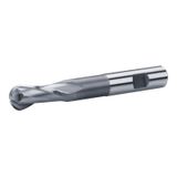 Fett DIN1835 30x45 mm ZPS Hss Co8 2 Ağızlı Uzun Küresel Parmak Freze