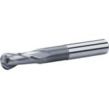 Fett DIN1889 8x11x61 mm Jit Hss C221 2 Ağızlı Kısa Küresel Freze