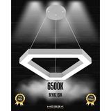 Fetta (Gri Kasa, Beyaz Işık) Ledli Modern Sarkıt Linear LED Avize Salon Mutfak Oturma Odası Yatak Odası Antre Hol LED
