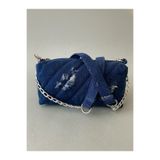 fetyanna Box Bag – El Yapımı Denim Kadın Çanta