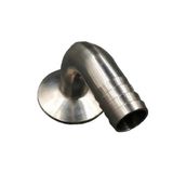 FEWZPDTTCJ 2 "Üçlü Kelepçe x 45mm 1.75" Hortum Diken 90 Derece Dirsek SUS 304 Paslanmaz Çelik Ev Demlemek Bira Şarap