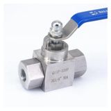FEWZPDTTCJ 4500 PSI 0.25 "BSP Dişi 304 Paslanmaz Çelik Kapatma Küresel Vana Su Gaz Yağı Yüksek Basınç