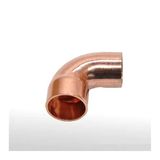 FEWZPDTTCJ 54mm ID x 54mm OD x 2mm Kalınlık Bakır 90 Dirsek Kısa Radius Scoket Kaynak Sonu Besleme Çoğaltıcı Sıhhi Tesisat Uydurma Su Gaz Yağı