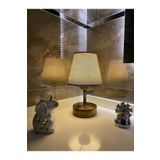 fey atelier Pilli Abajur, Gece Lambası, Masa Lambası, KAHVERENGİ ŞAPKA ESKİTME AYAK