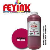 Feyink Epson DX5 Kafa Uyumlu Kırmızı 1000 ml Forni Ecosolvent Dijital Baskı Mürekkebi