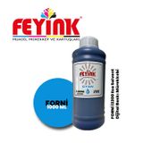 Feyink Epson İ3200 Kafa Uyumlu Mavi 1000 ml Forni Ecosolvent Dijital Baskı Mürekkebi