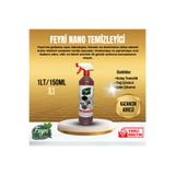 FEYRİ NANO temizleyici Fayans Yüzey Temizleyici Ve Leke Çıkarıcı –Nano Özellikli Yerli Üretim 1 Adet Sprey 1Lt/150ML